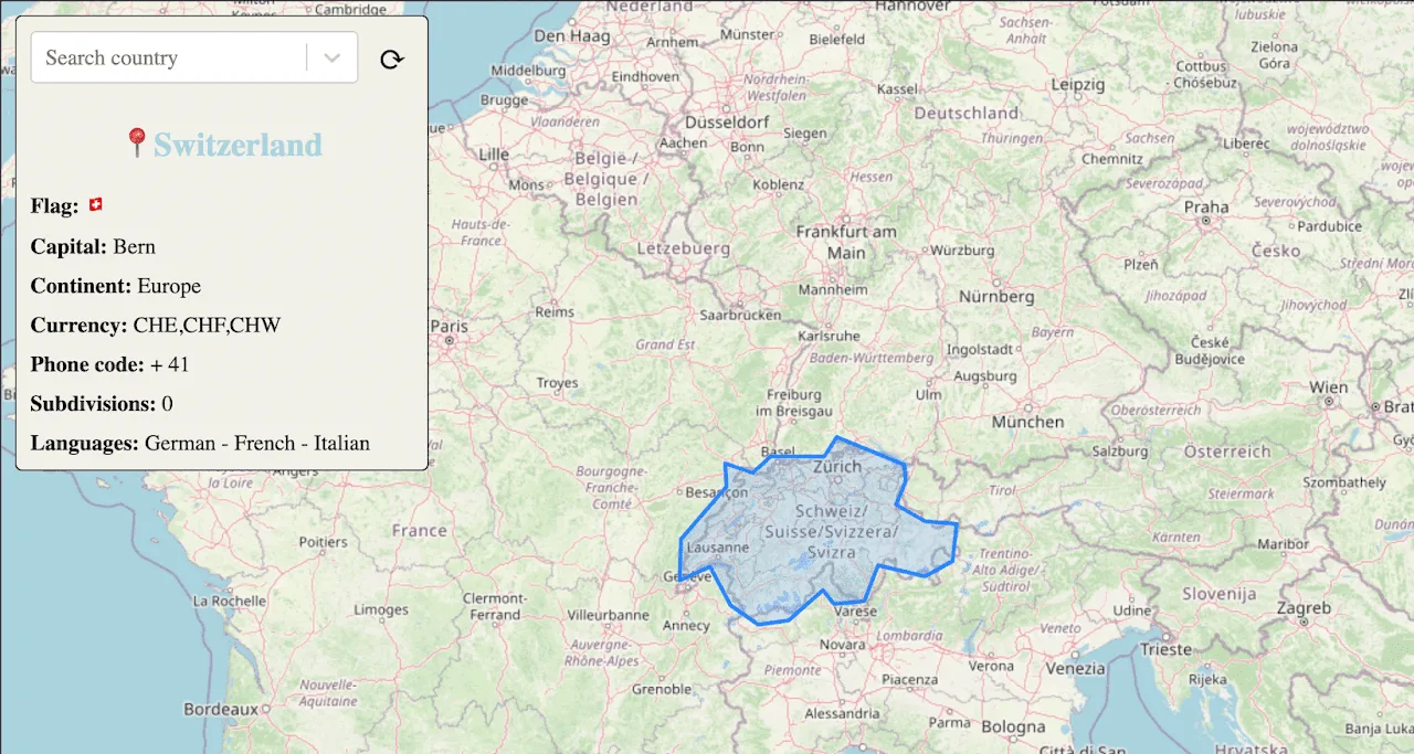 Interactive Map